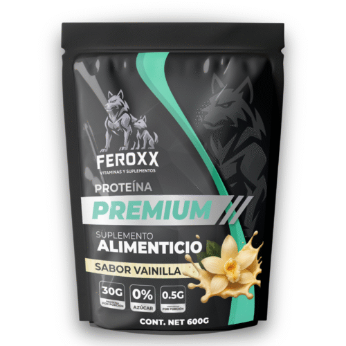 Proteína Premium Sabor Vainilla 600g