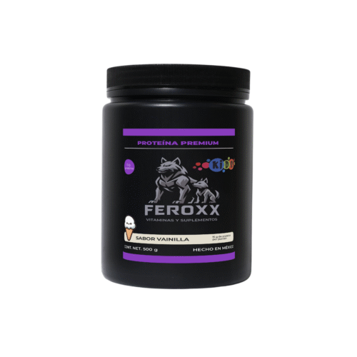 PROTEÍNA KIDS VAINILLA 500G (1) Proteína KIDS Sabor Vainilla 500g