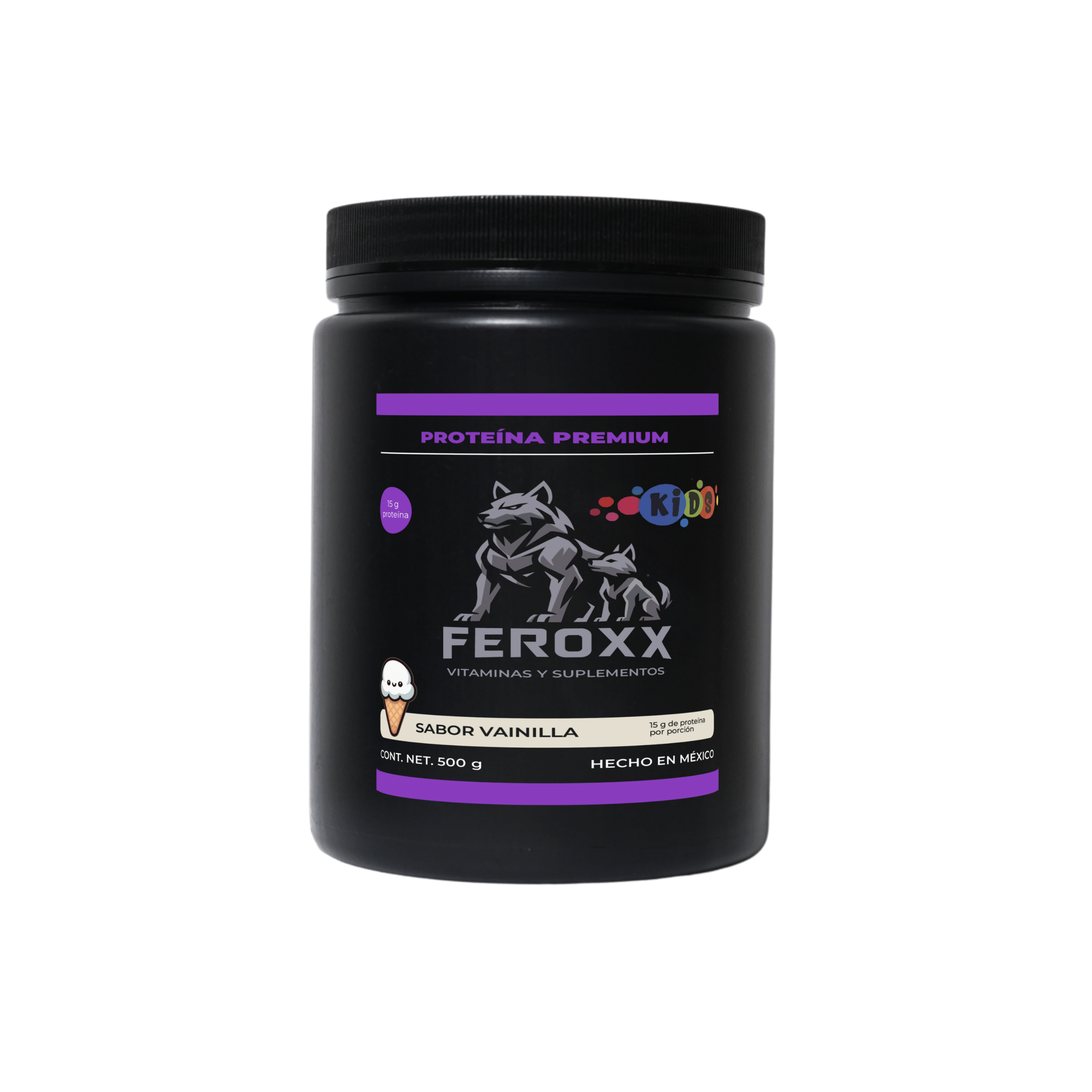 Proteína KIDS Sabor Vainilla 500g