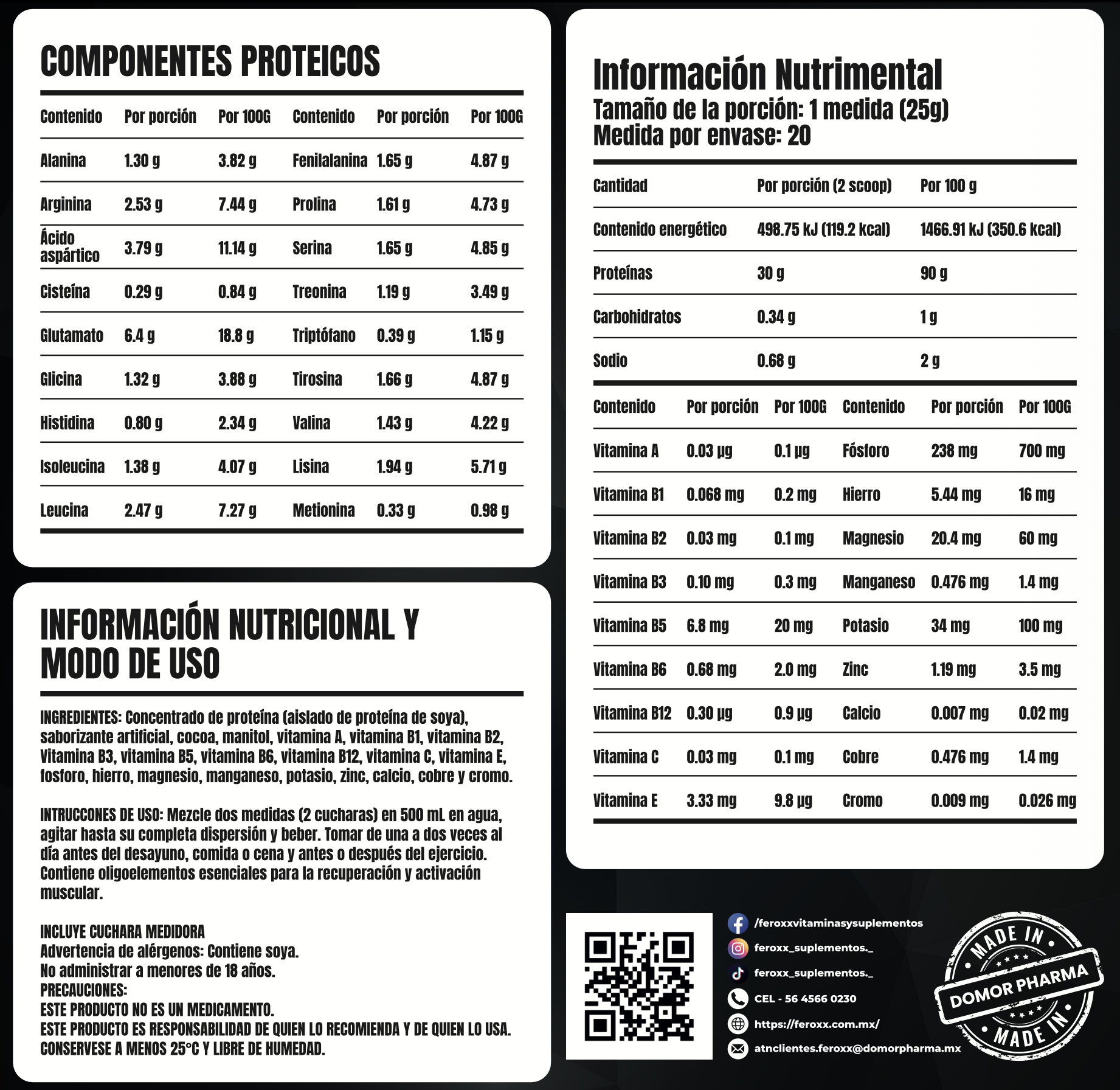 Proteína KIDS Sabor Vainilla 500g - Image 2